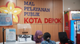 Layanan Publik di Depok Tetap Ramai
