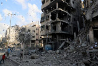 Serangan Israel di Gaza Tewaskan Puluhan Warga, Trump Kucurkan Rp84 Triliun