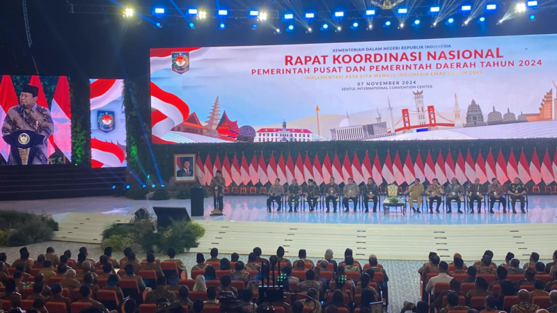 Rakornas Kepala Daerah di SICC