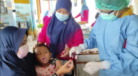 Balita di Kota Depok Terima Vitamin A