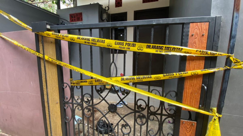 Penampakan TKP Tewasnya PPPK RSPAU di Kontrakan Bekasi