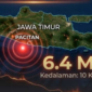 Gempa M 6.4 Guncang Pacitan