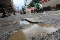 Jalan Rusak di Jakarta