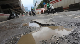 Jalan Rusak di Jakarta