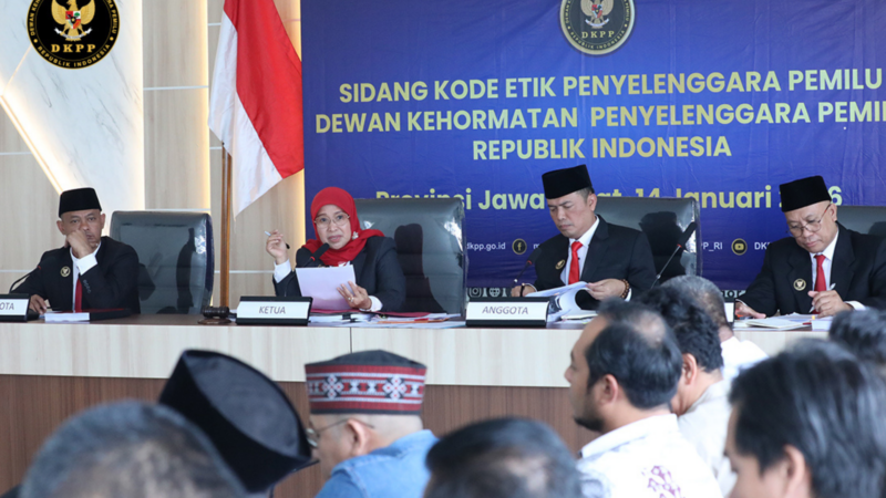 DKPP Copot Ketua KPU Kota Bogor