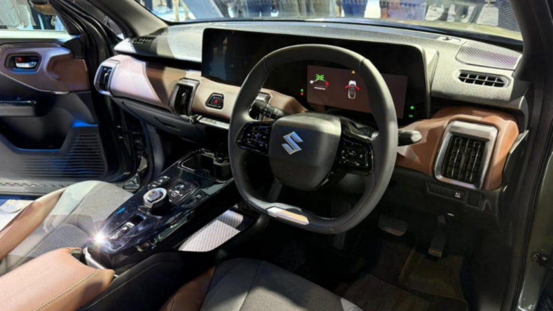 Interior Mobil Listrik Suzuki e-Vitara