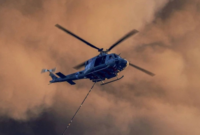Helikopter evakuasi korban banjir jatuh di Peru