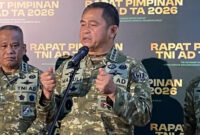 Kepala Staf TNI Angkatan Darat (KSAD) Jenderal TNI Maruli Simanjuntak