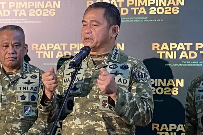 Kepala Staf TNI Angkatan Darat (KSAD) Jenderal TNI Maruli Simanjuntak