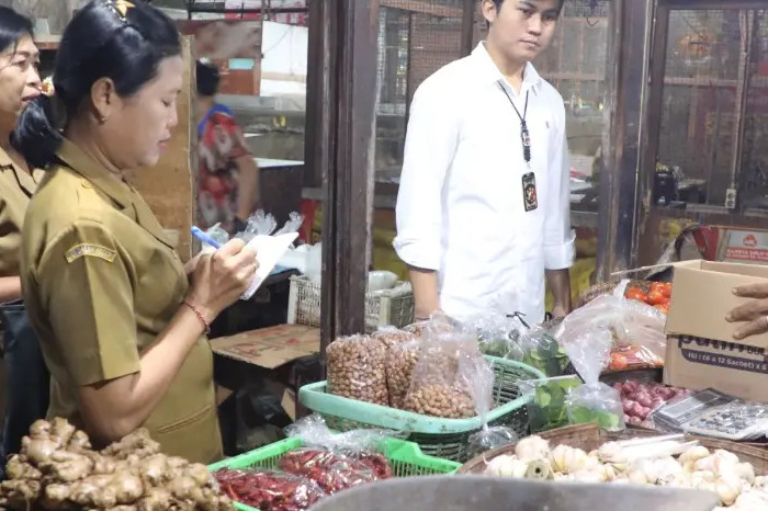 Sidak Satgas Saber Pangan Bali Pastikan Harga Pasar Tetap Stabil