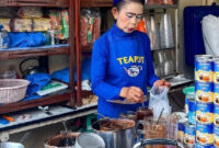 Teh susu Thailand yang manis karakteristik 