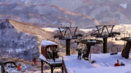 Titik ski di resor Gunung Tsugaike, Lembah Hakuba, Jepang. Foto: SCMP