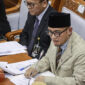 Wakil Menteri Haji dan Umrah Dahnil Anzar Simanjuntak. (ANTARA FOTO/Dhemas Reviyanto) 