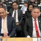 Wakil Menteri HAM Mugiyanto (kanan) mewakili delegasi pemerintah Republik Indonesia dalam Sidang Ke-60 Dewan HAM Perserikatan Bangsa-Bangsa di Jenewa, Swiss, Senin (29/9/2025). (ANTARA/HO-Kementerian HAM)