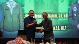 Rudy Susmanto Sambut Dandim Baru, Sinergi TNI Pemda Ditekankan