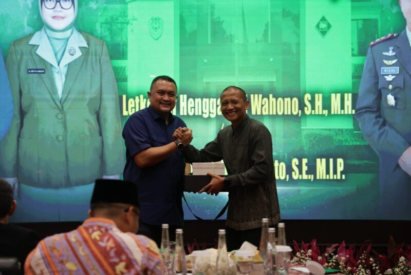 Rudy Susmanto Sambut Dandim Baru, Sinergi TNI Pemda Ditekankan