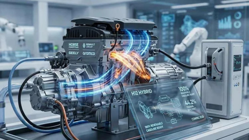 Mesin Hybrid Terbaru Horse Powertrain