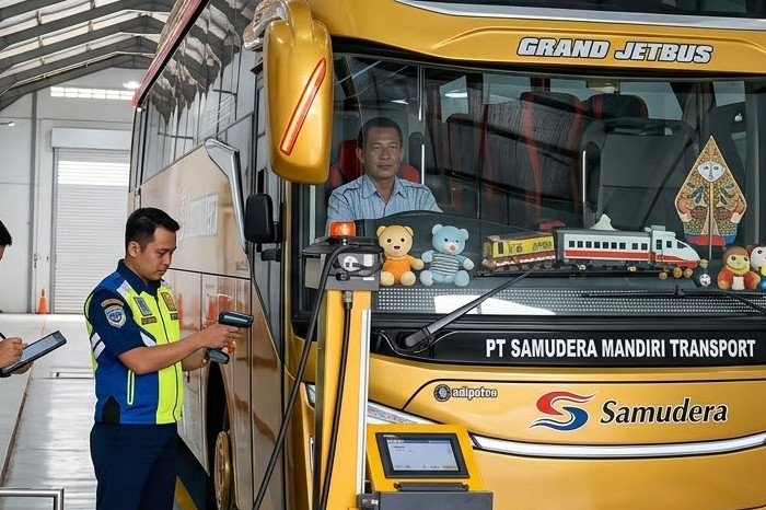 Dishub Tangerang Pastikan Semua Bus Mudik Lolos Ramp Check Terminal