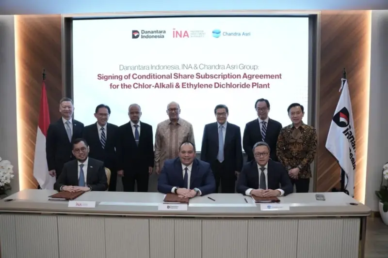Danantara, INA, dan Chandra Asri Sepakati Investasi Proyek CA-EDC di Cilegon
