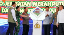 Kapolri Resmikan 57 Jembatan Presisi Sumsel, Akses Sekolah Makin Mudah