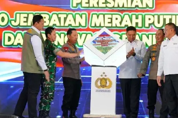 Kapolri Resmikan 57 Jembatan Presisi Sumsel, Akses Sekolah Makin Mudah