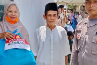 Polri Salurkan 2.000 Paket Sembako untuk Pengungsi dan Warga Sekitar di Aceh Tamiang