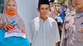 Polri Salurkan 2.000 Paket Sembako untuk Pengungsi dan Warga Sekitar di Aceh Tamiang