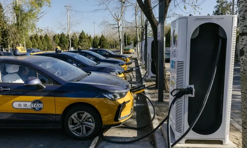 Shenzhen Hampir Full EV! Ini Peta Persebaran Taksi Listrik di China