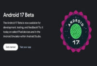 Google Resmi Memulai Uji Coba Android 17 Versi Beta Awal