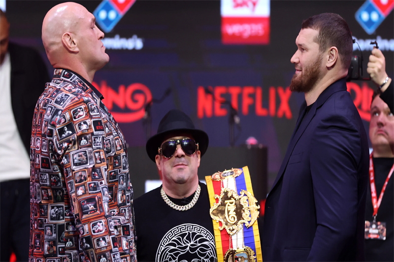 Pertarungan Tyson Fury Melawan Arslanbek Makhmudov Siap Guncang Ring Tinju Dunia