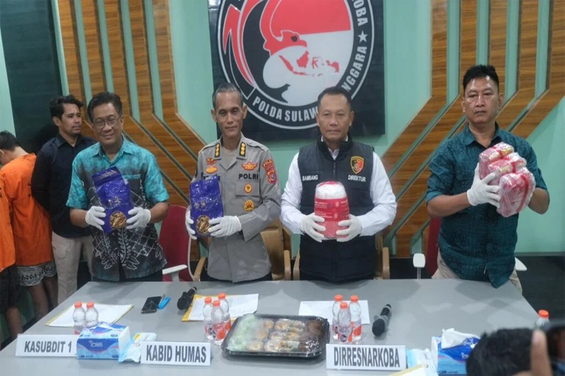 Aparat Kepolisian Berhasil Bongkar Jaringan Besar Peredaran Narkoba di Berbagai Wilayah