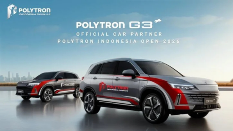 Polytron Official Car Partner Indonesia Open 2026